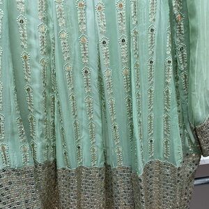 Pakistani designer dress branded .